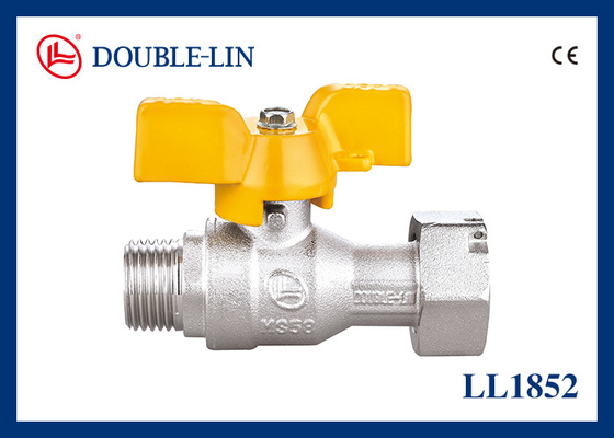 DIN259 خيوط طويلة 72.5 رطل لكل بوصة مربعة لصمامات الغاز النحاسية ختم PTFE