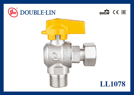 صمام كروي لخط الغاز ذكر X دوار M1 / ​​2 "x F3 / 4"