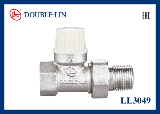 القفل المستقيم DIN259 حجم الخيط 1/2 " 3/4 " 145psi ضغط العمل 0 °C إلى 120 °C