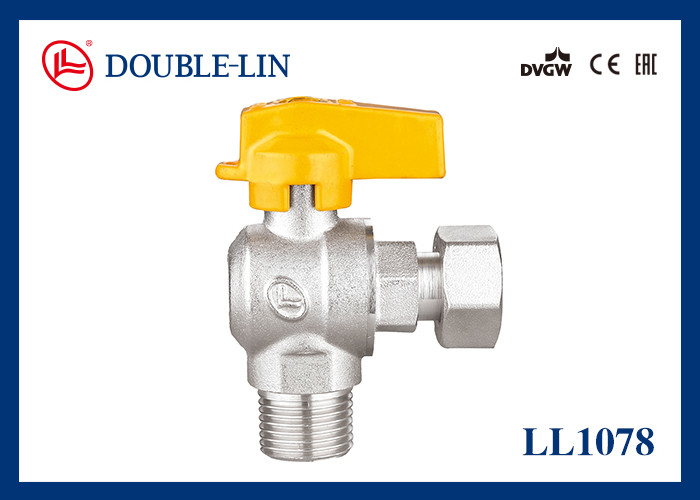 صمام كروي لخط الغاز ذكر X دوار M1 / ​​2 "x F3 / 4"