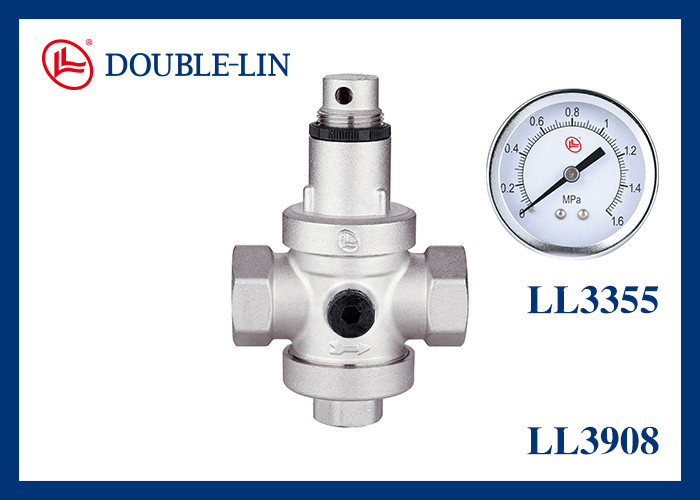 صمام تخفيض الضغط النحاس 1/2 إلى 2 بوصة BS2779 خيط 232psi