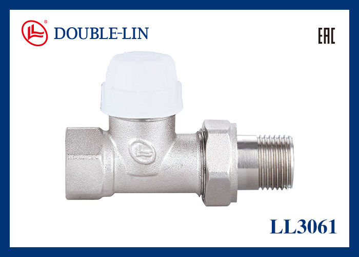 صمامات حرارية مستقيمة ضغط تشغيل 10 بار درجة حرارة التشغيل من 0 درجة مئوية إلى 120 درجة مئوية