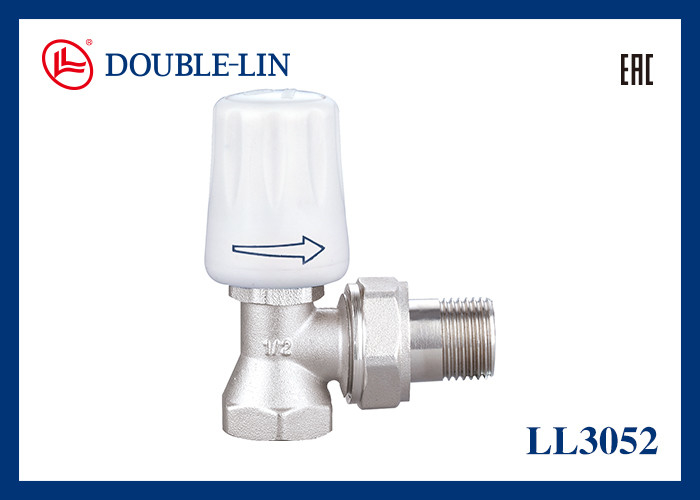 صمام مشعاع زاوية 1/2" 3/4" حجم BS2779 خيط من 32 درجة فهرنهايت إلى 248 درجة فهرنهايت درجة حرارة التشغيل