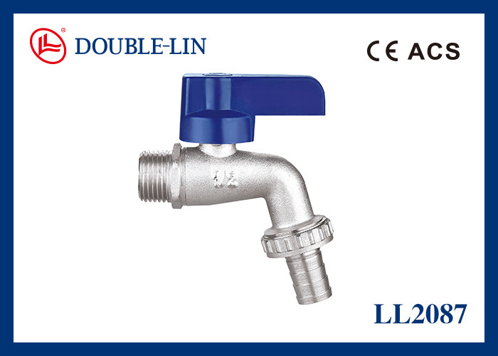 ISO228 Thread ABS Flat Lever Handle 1/2 "X 3/4" النحاس البيبكوكز مع نوع الجذع O-ring المزدوج